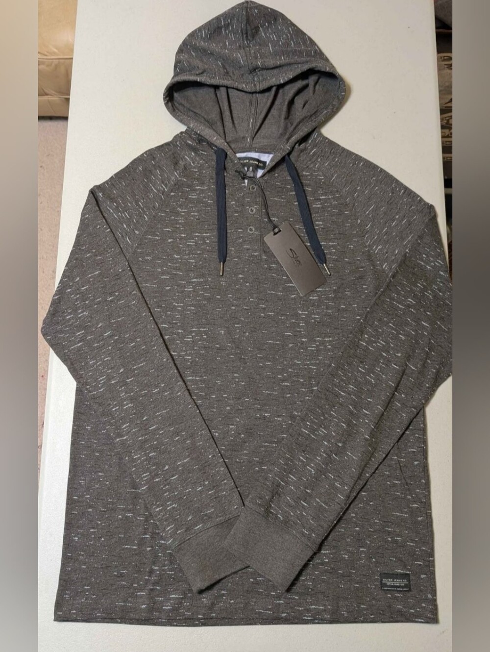 NWT Silver Jeans Co hoodie, men's medium